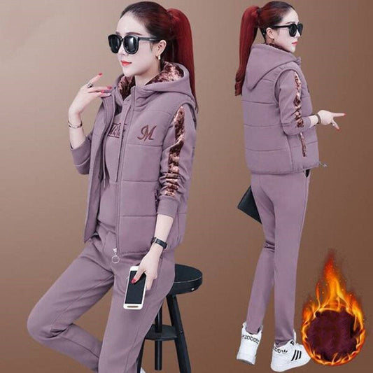 🔥Hot Sale 57% OFF🔥Women's Winter Warm Three-Piece Suit